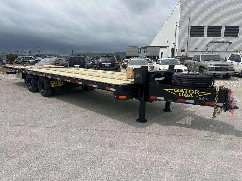 44k Air Brake Pintle Trailer w/ Hydraulic Dovetail