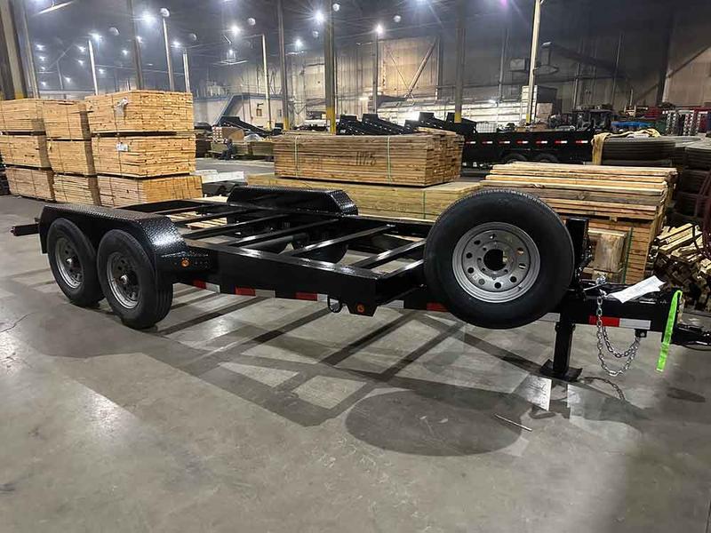 Custom Bumper Pull Generator Trailers