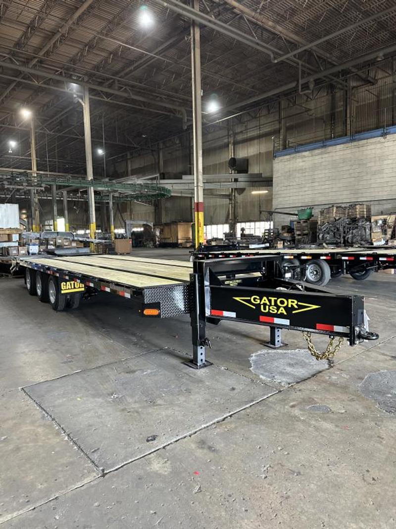 44k Pintle Triple Axle Trailer w/ Electric Brakes