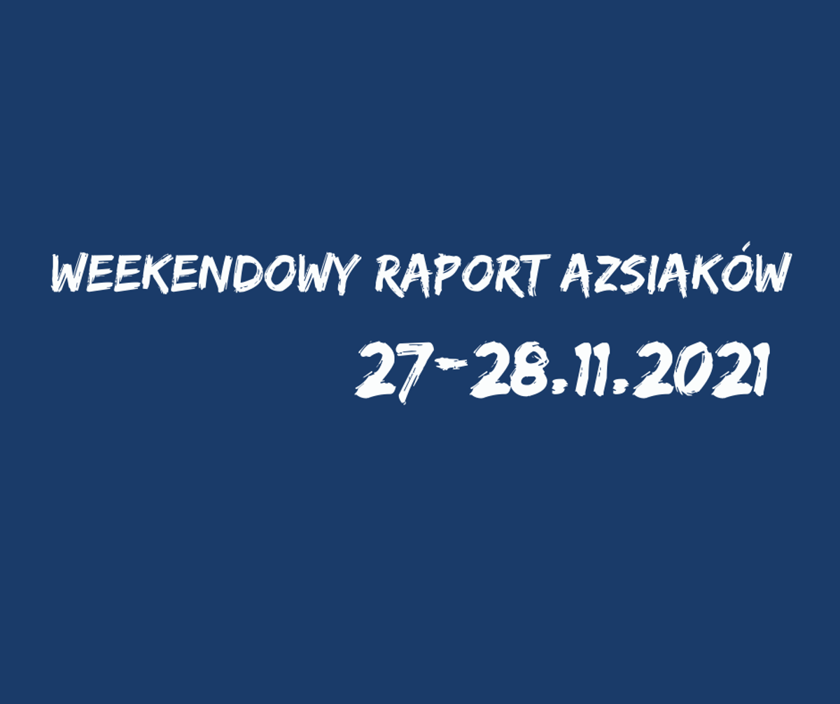 Zdjęcie do wpisu „Weekendowy raport AZSiaków 27-28.11.2021”