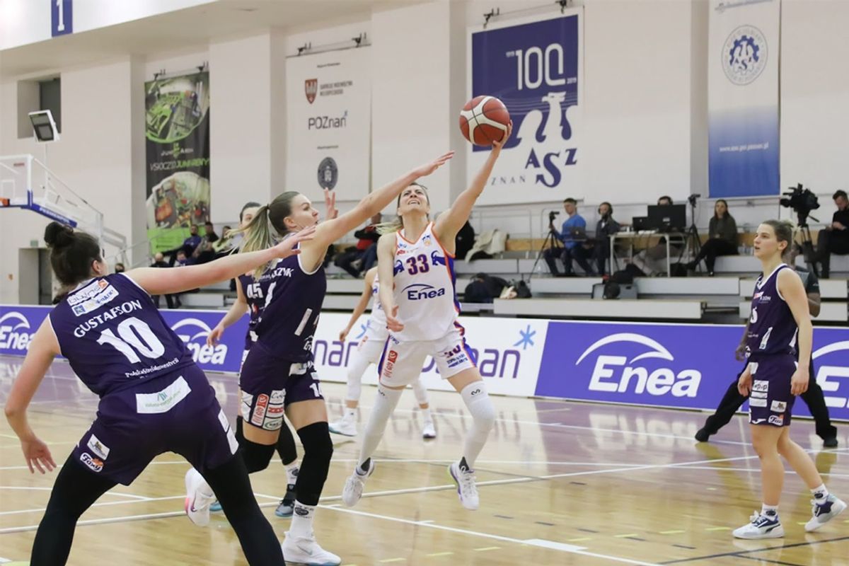 Zdjęcie do wpisu „Enea AZS Poznań – PolskaStrefaInwestycji Enea Gorzow Wlkp. 65:80”