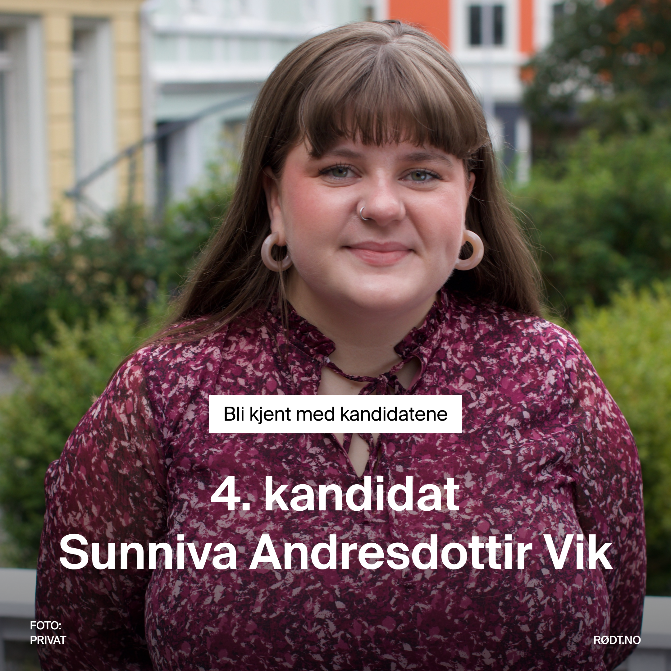 Kandidatintervju: Sunniva Andresdottir Vik