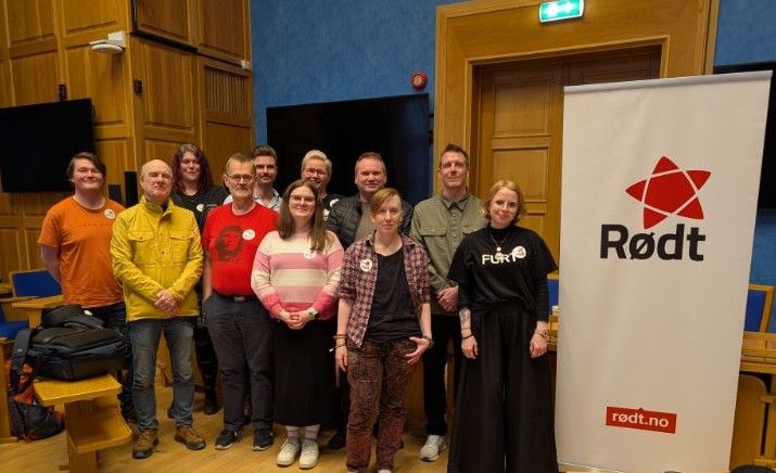Nytt fylkesstyre i Rødt Trøndelag