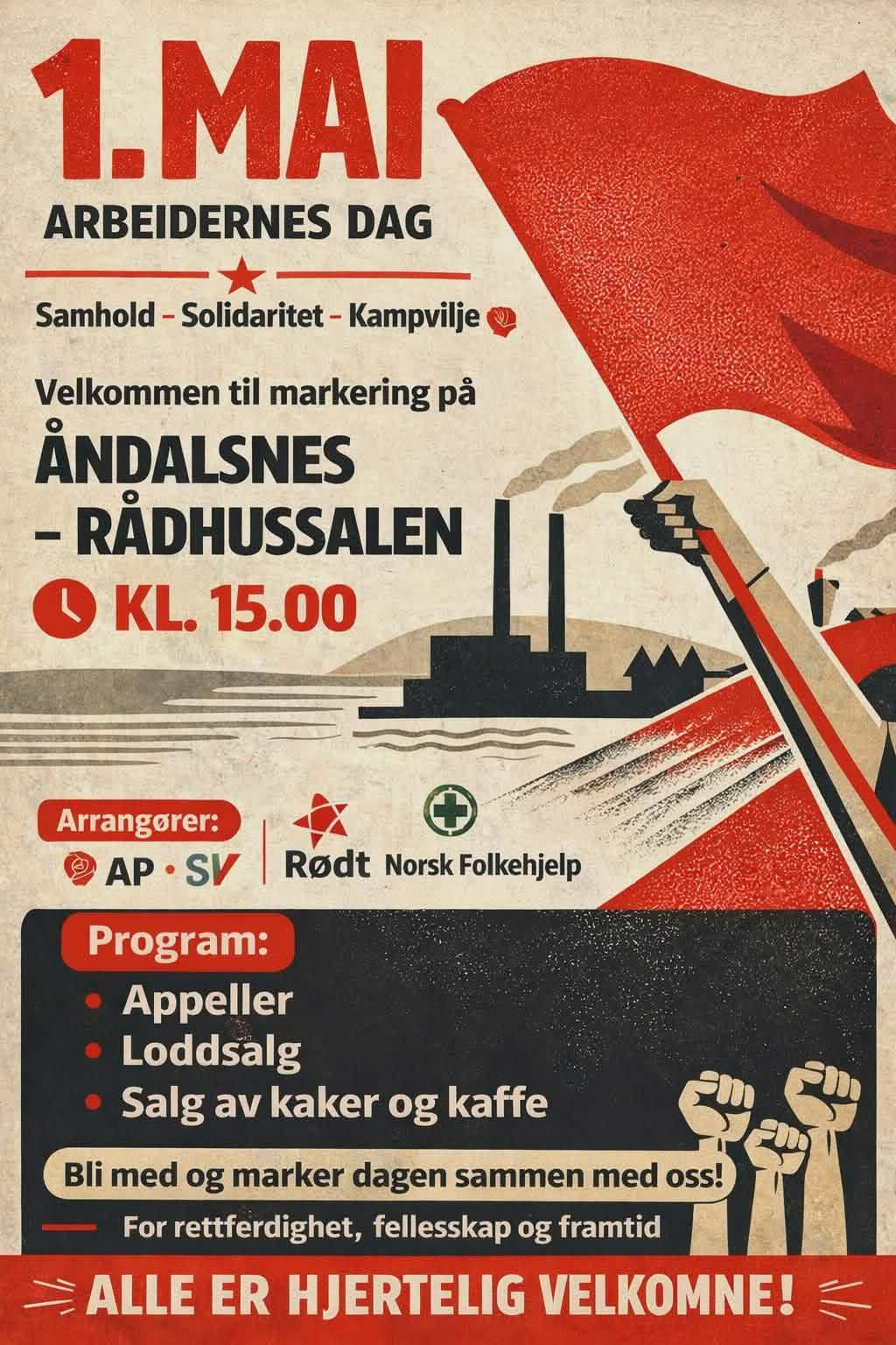 1. mai i Møre og Romsdal 2026