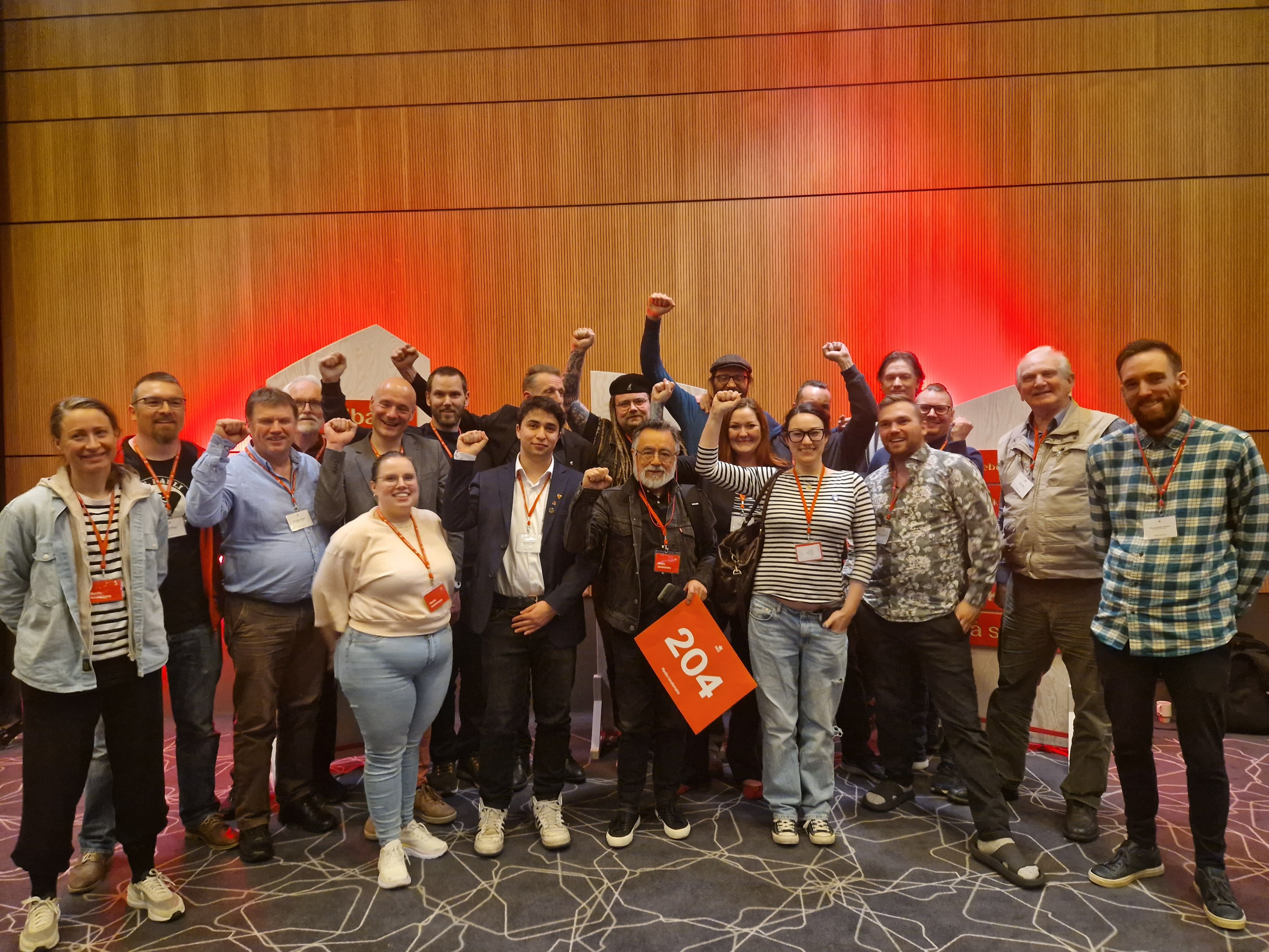 Rødt hadde sitt 10. landsmøte i Stavanger helgen fra 21-23 April.