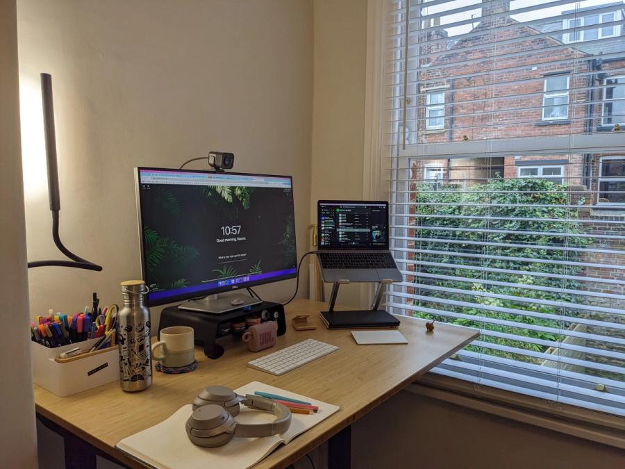 Naomi's home office setup
