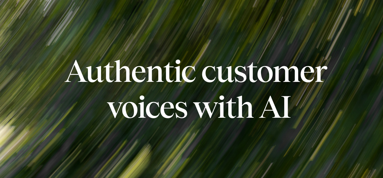 Cover image for Capture authentic customer voices from the web with AI