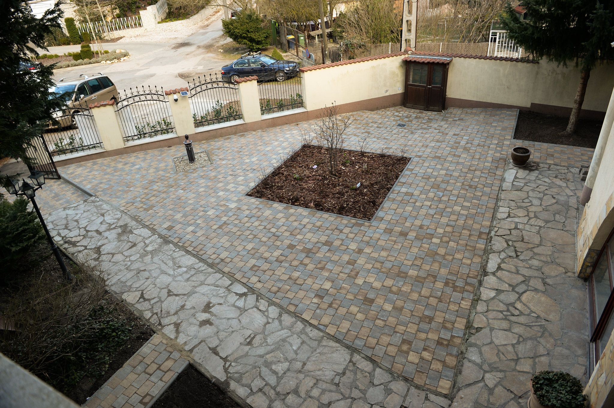 Térkövezés a II. kerületben