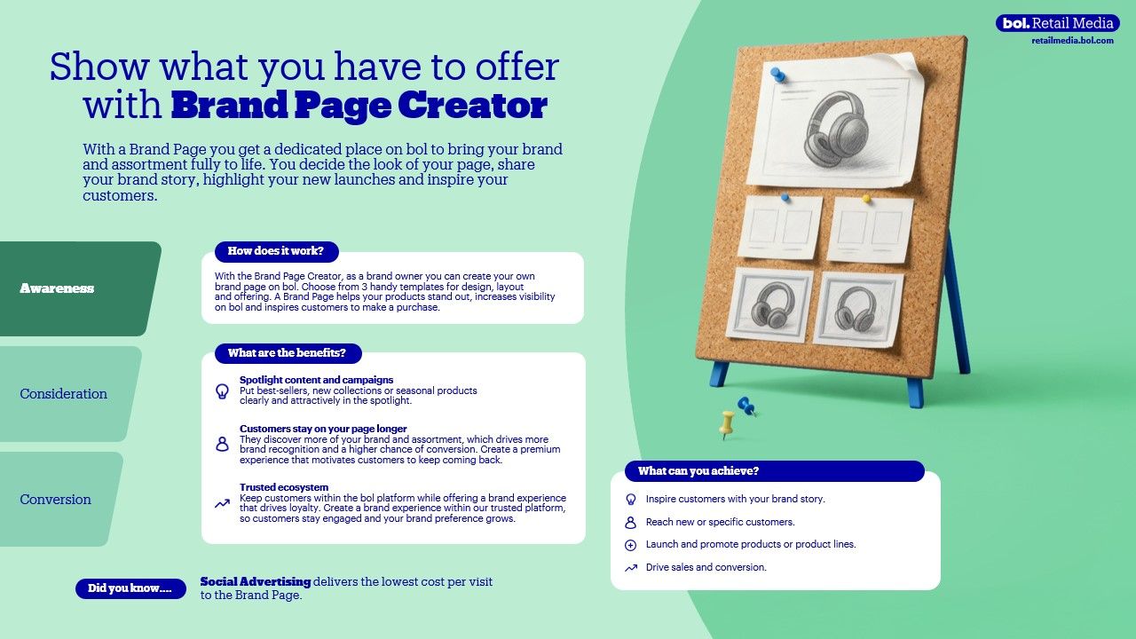 Brand Page Creator