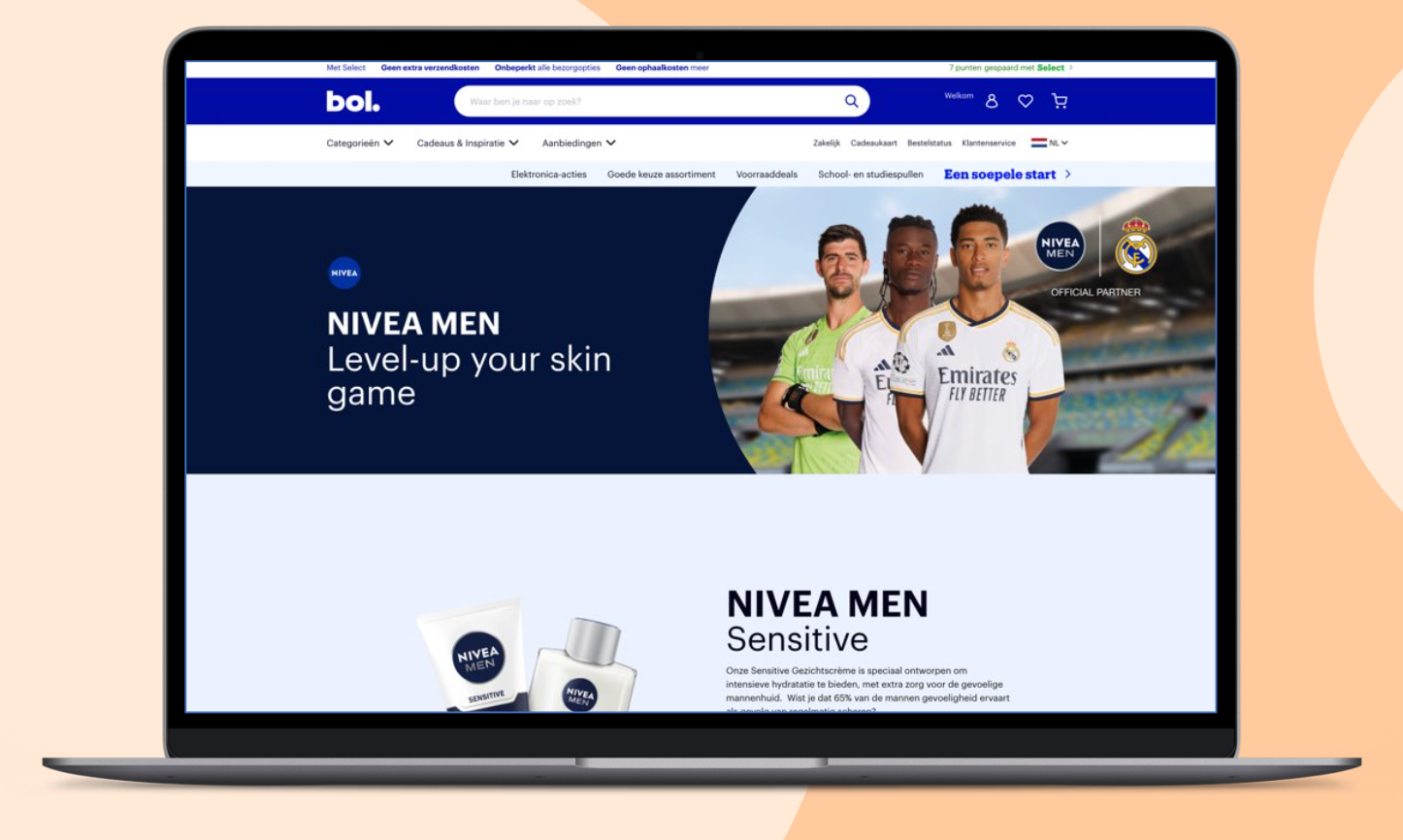 nivea men homepage