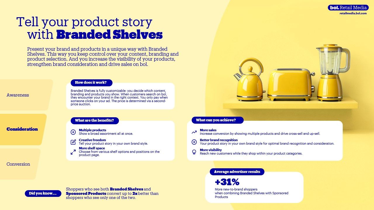 Branded Shelves