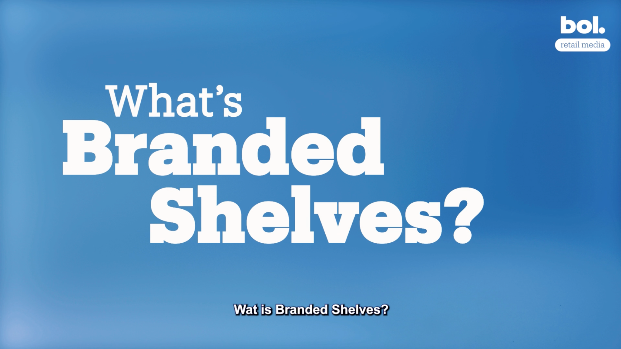Voorbeeld Branded Shelves