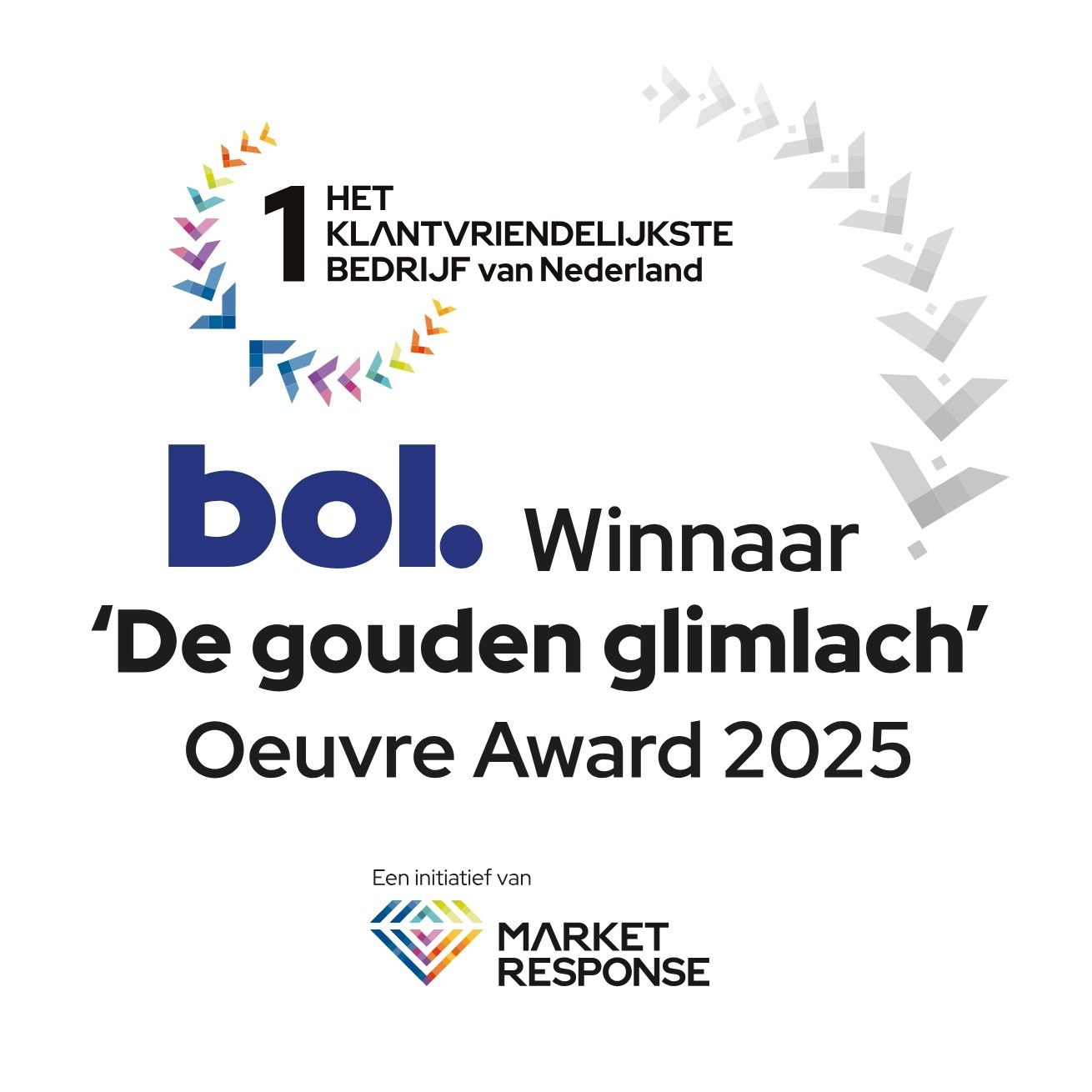 Market Response Gouden Glimlach Oeuvre Award 2025