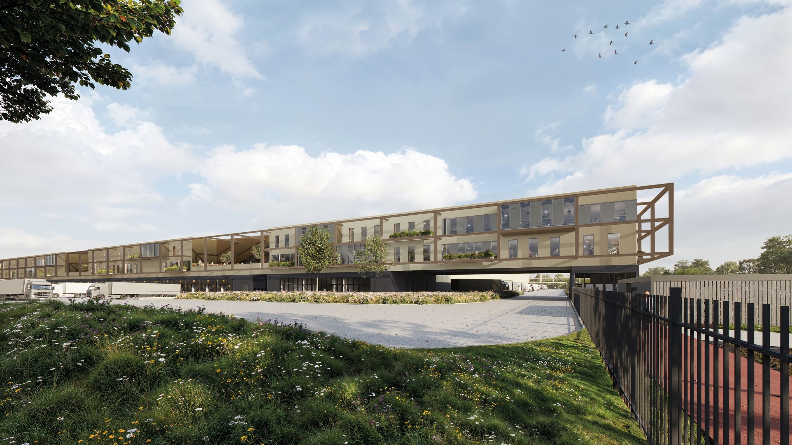 Impression of the DC in Lelystad