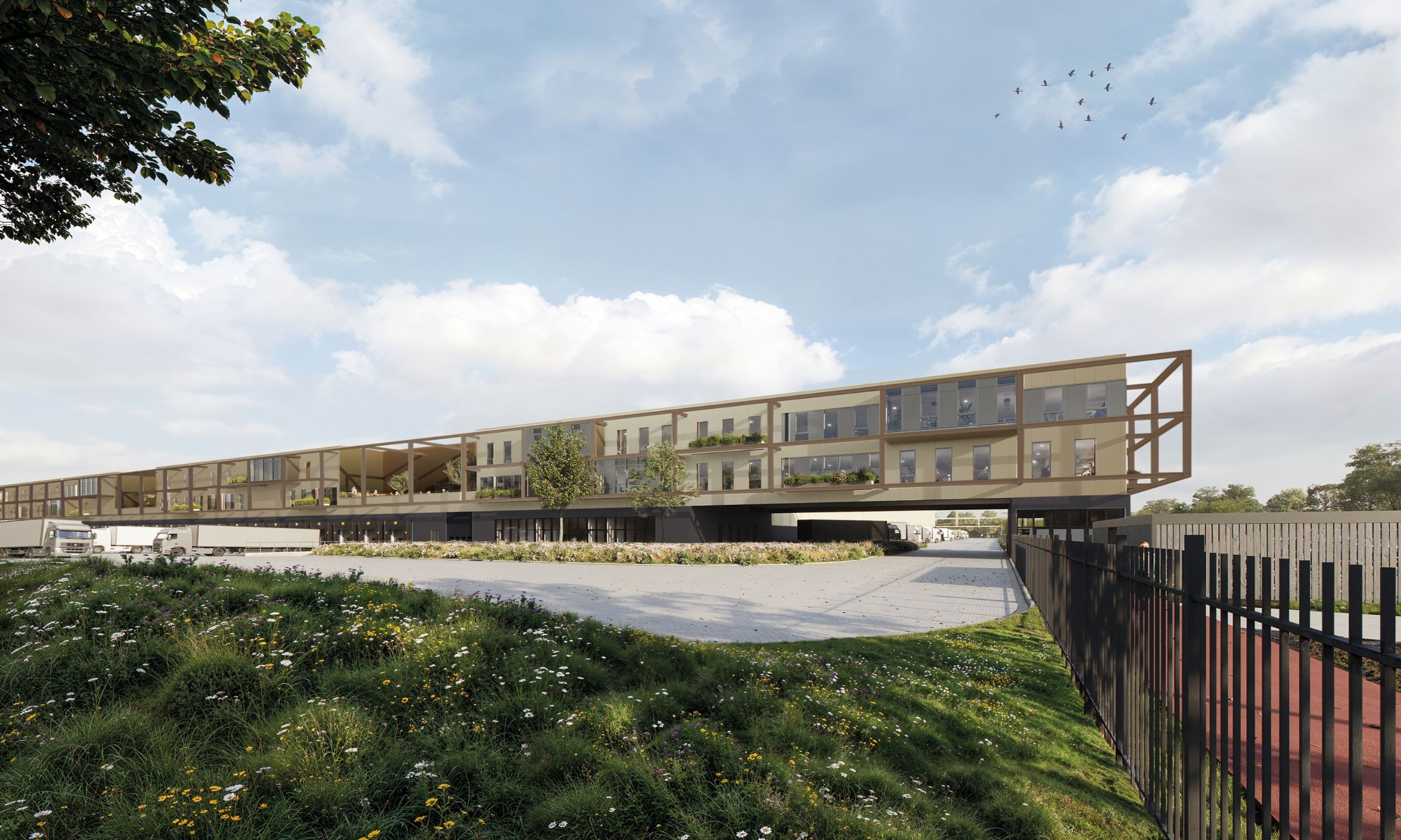 Impression of the DC in Lelystad