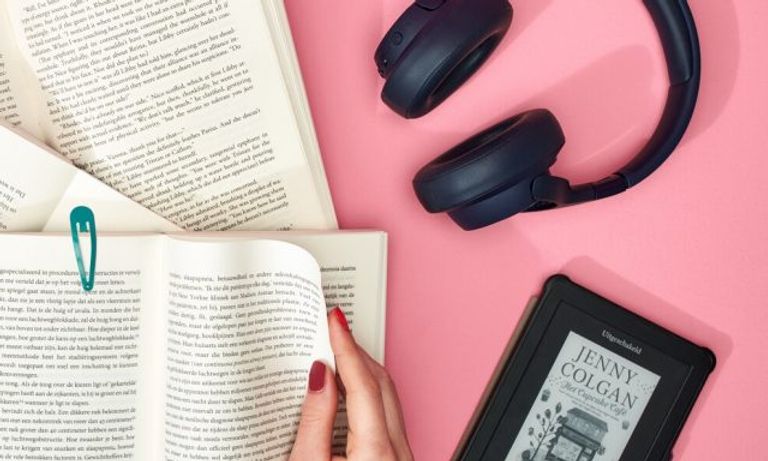 lezen boeken koptelefoon