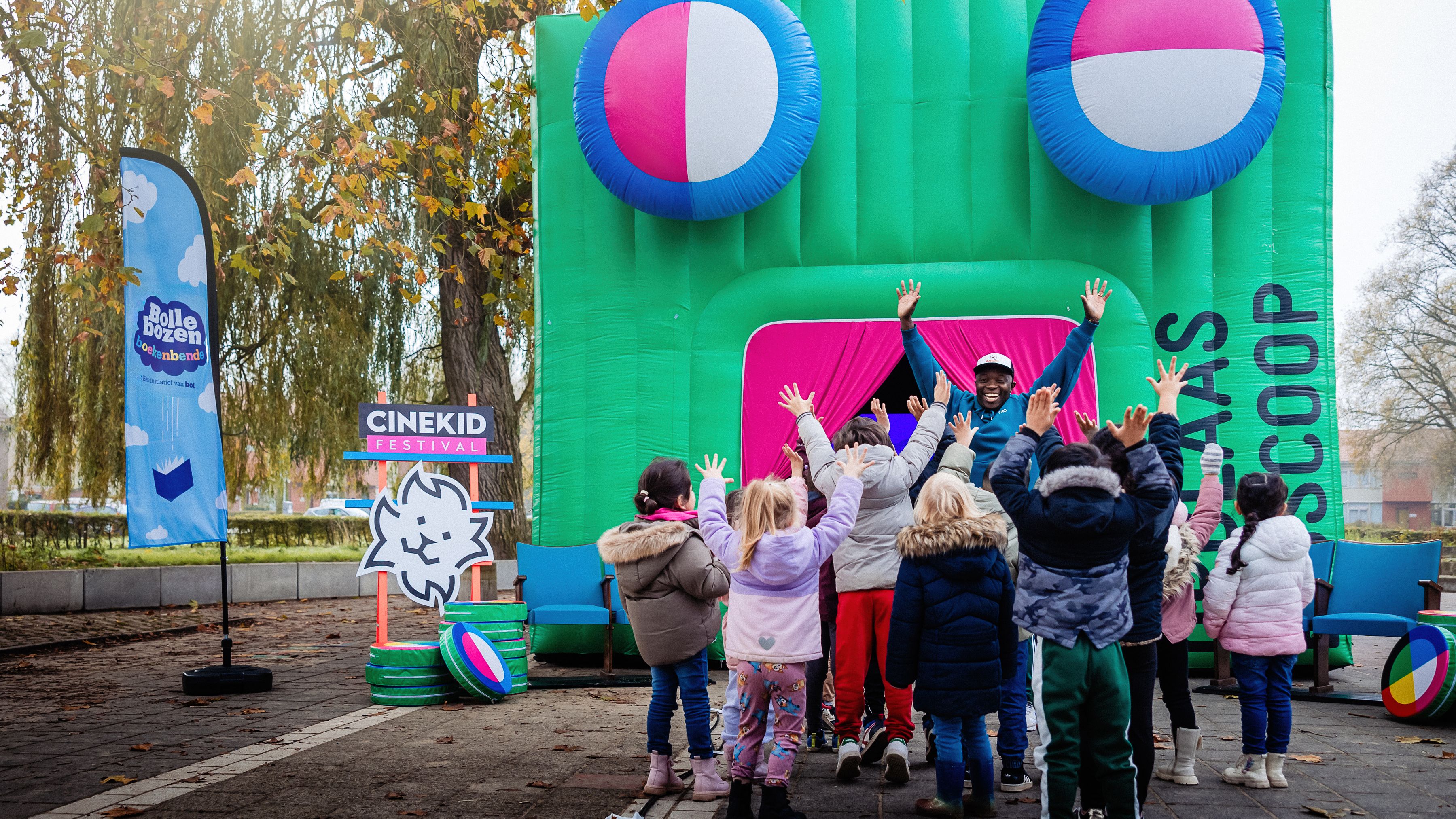 Opblaasbioscoop Bollebozen Cinekid