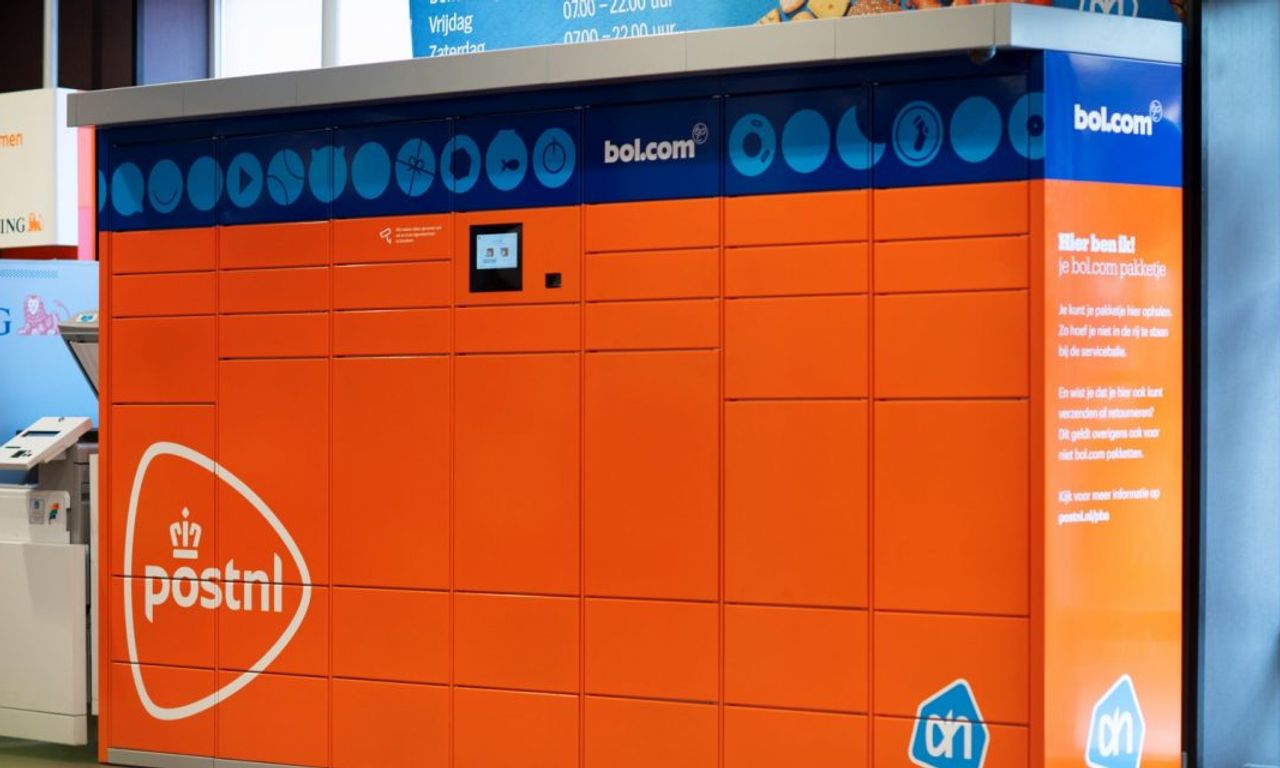Albert Heijn, bol.com en PostNL doen proef met pakketautomaat