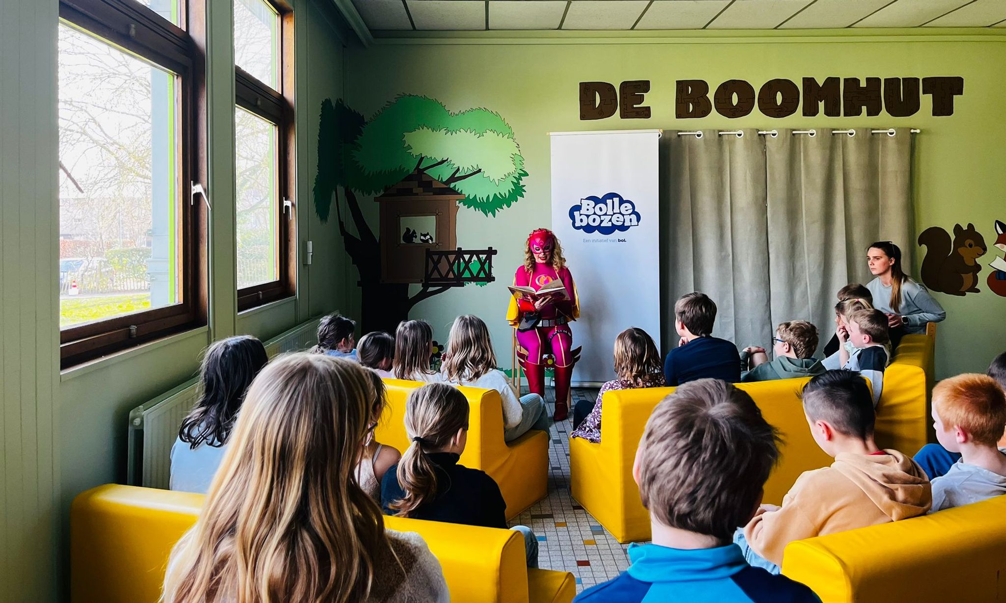 Mega Mindy leest voor