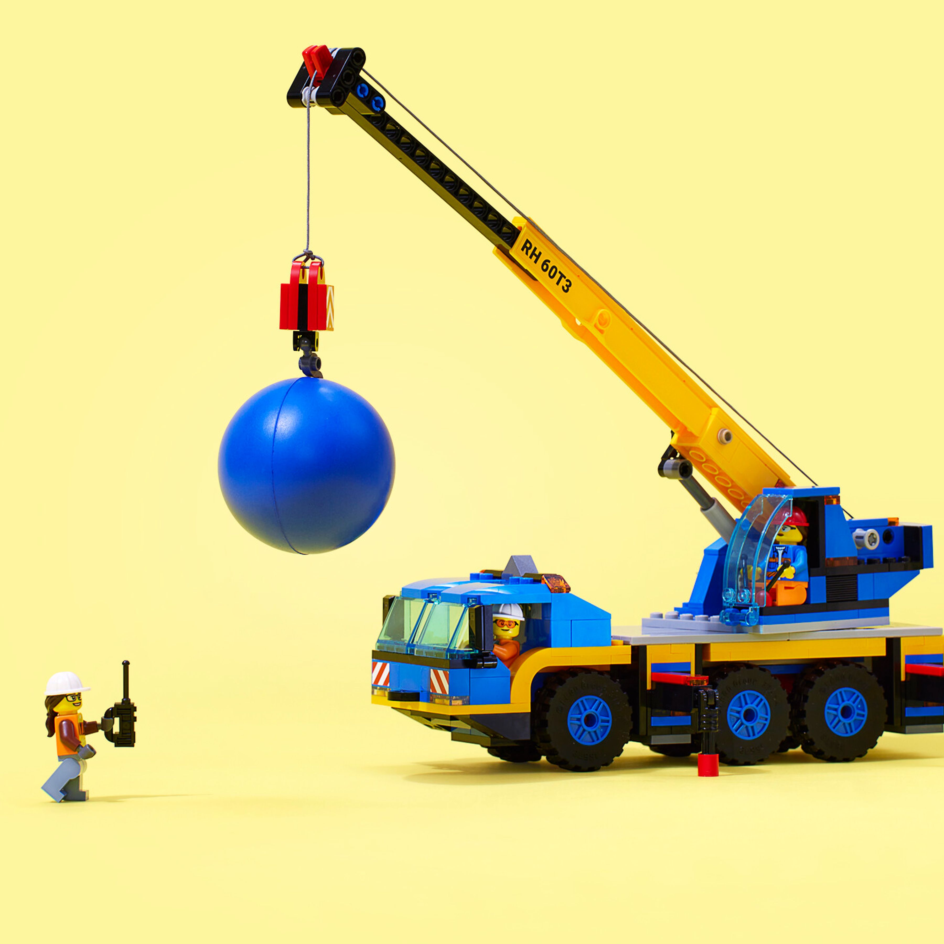 lego aan het werk bol