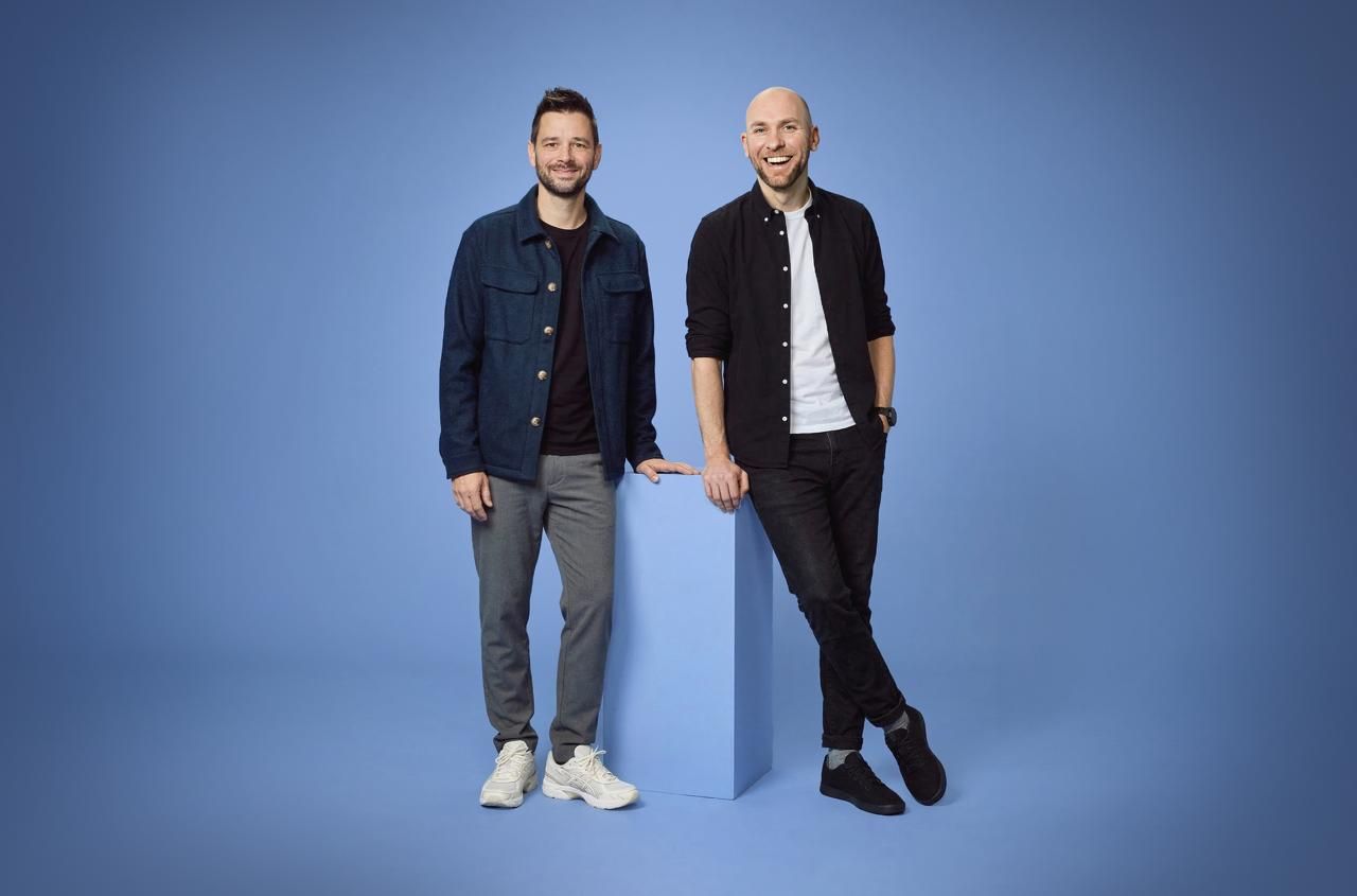 Laurent and Benjamin, generated by AI 
