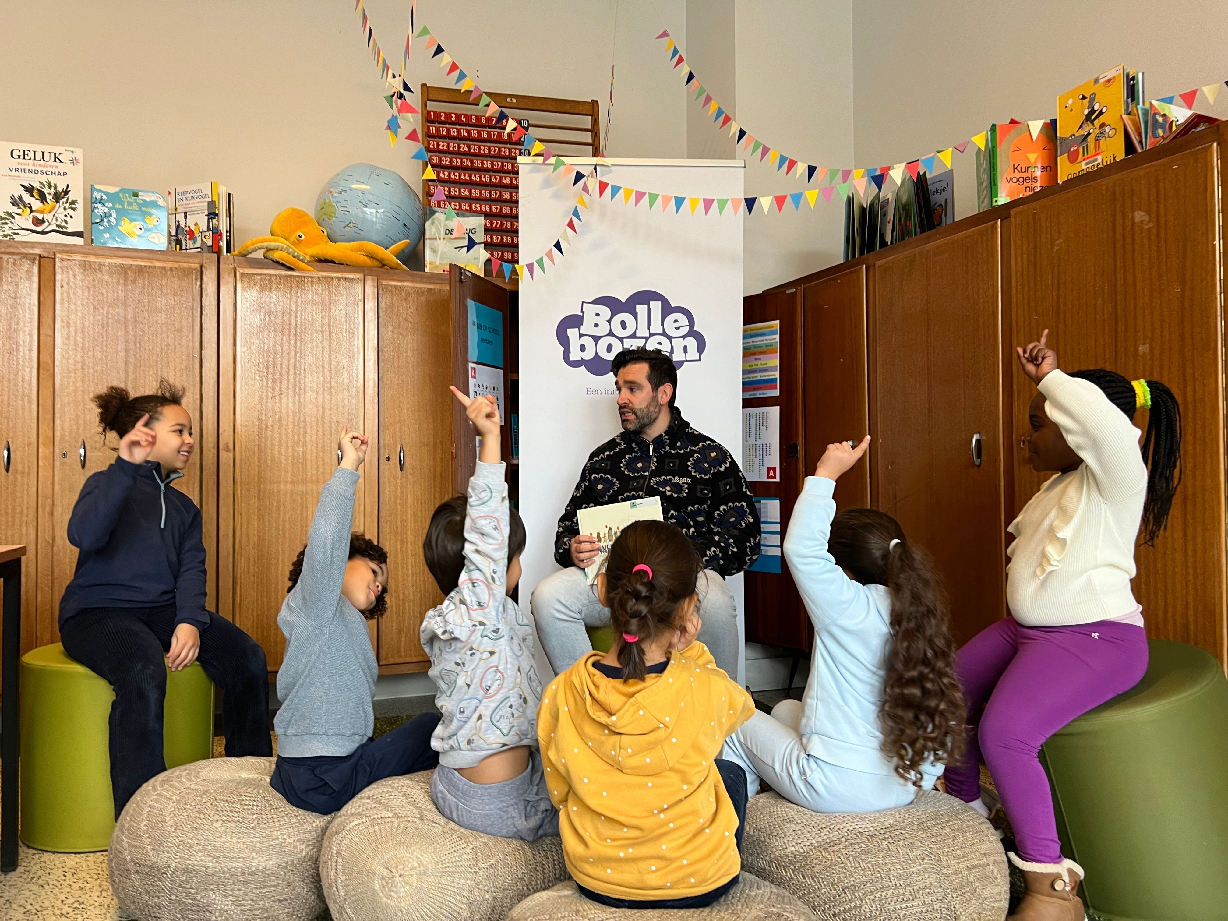 Bollebozen event op de Franciscusschool in Antwerpen