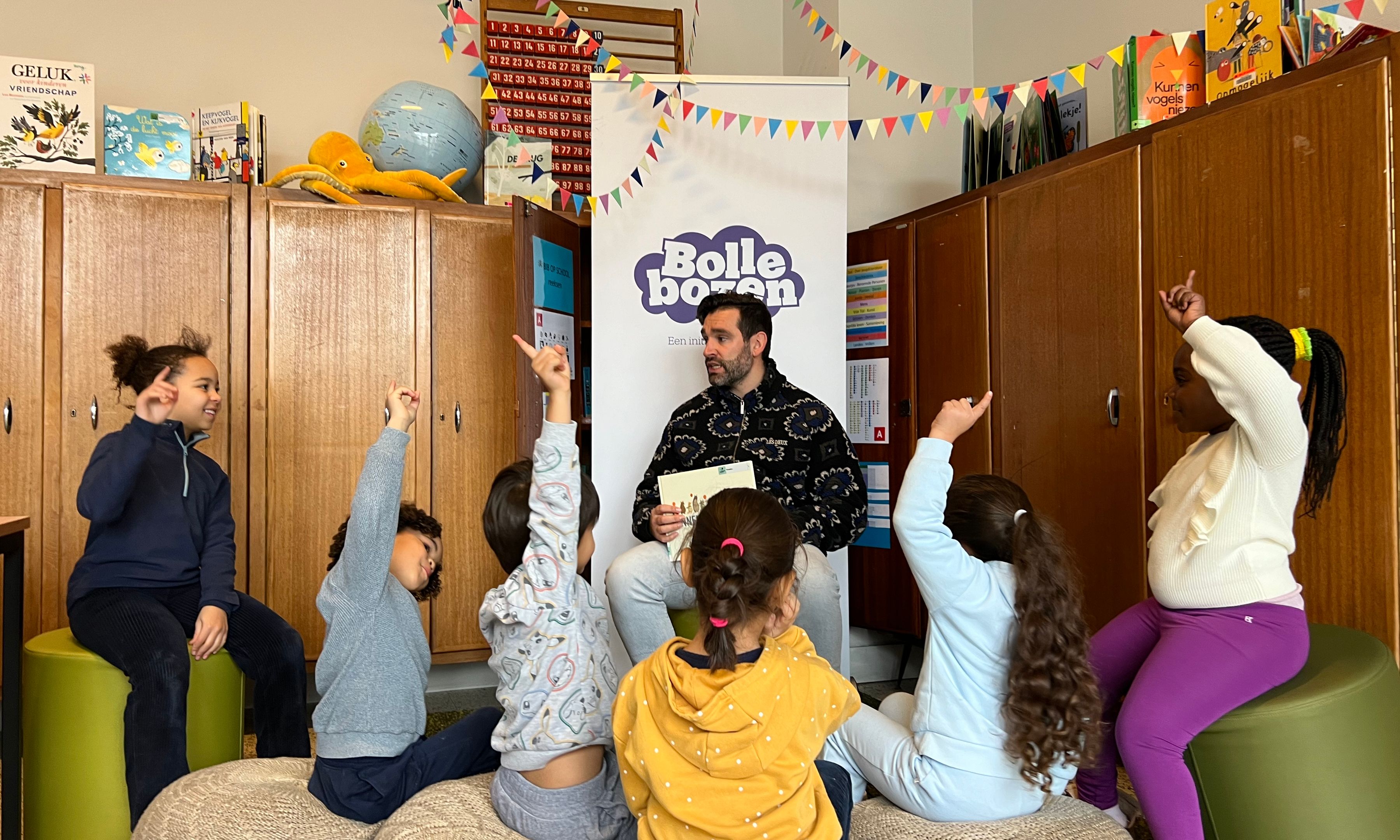 Bollebozen event op de Franciscusschool in Antwerpen