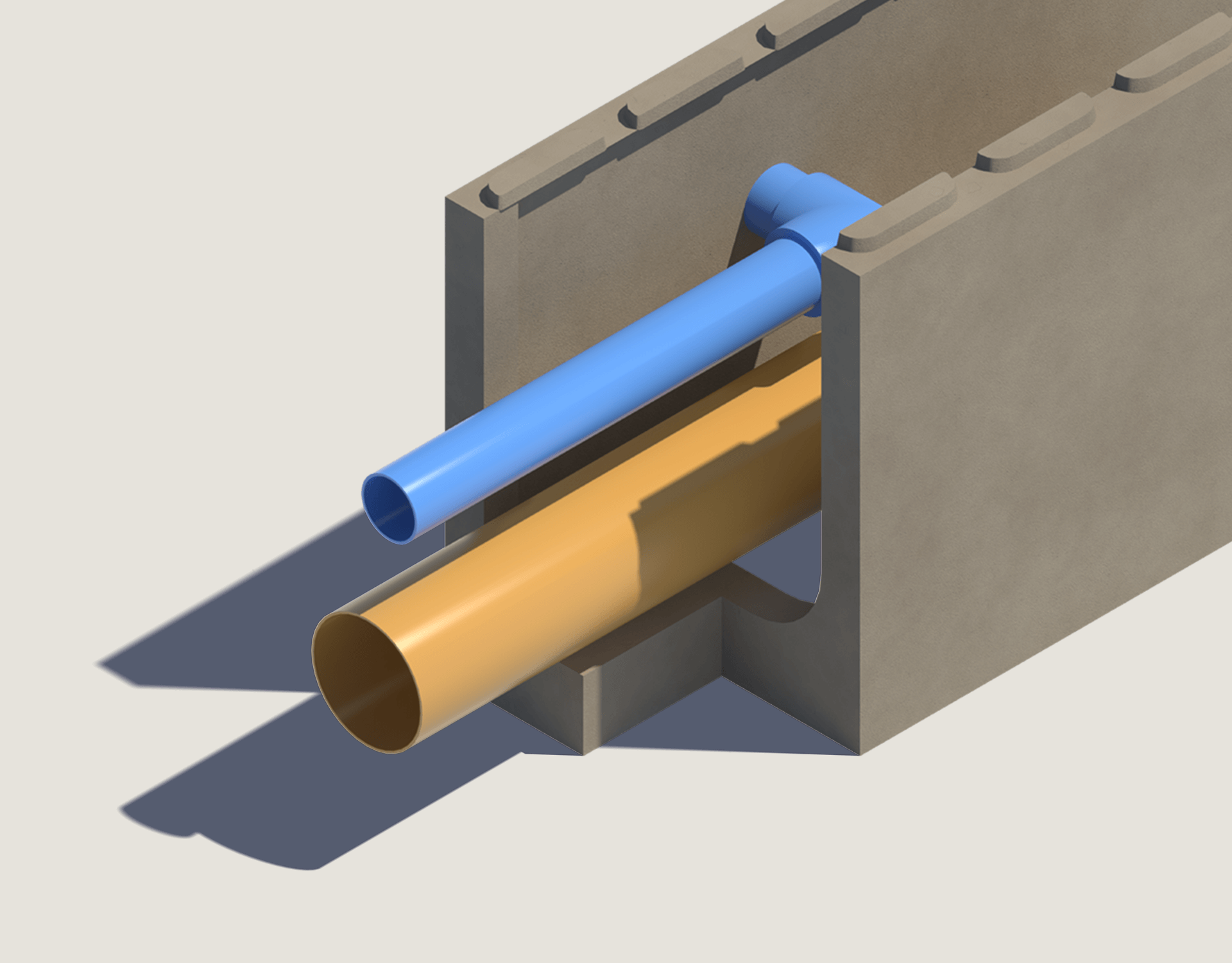 Polyblock Special Block Electricity Sanitation