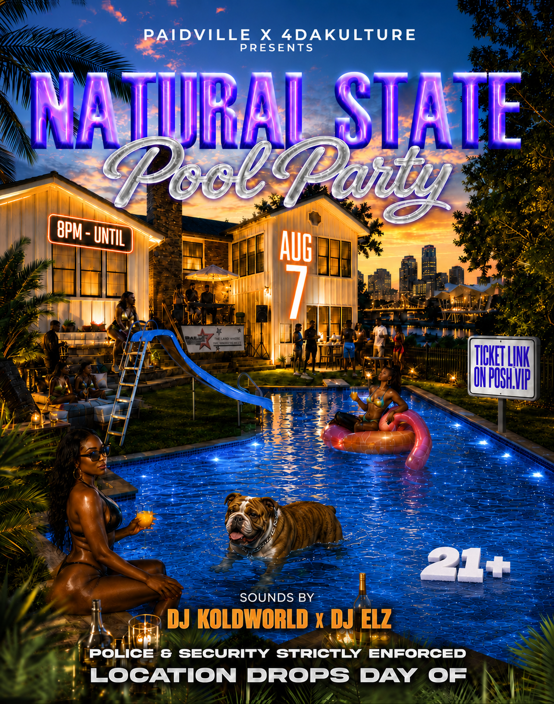 Natural State Pool Party