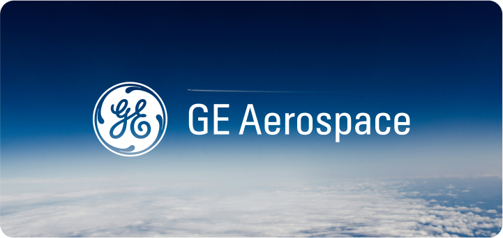 Image source: Unsplash and Wikimedia Commons (GE Aerospace logo)