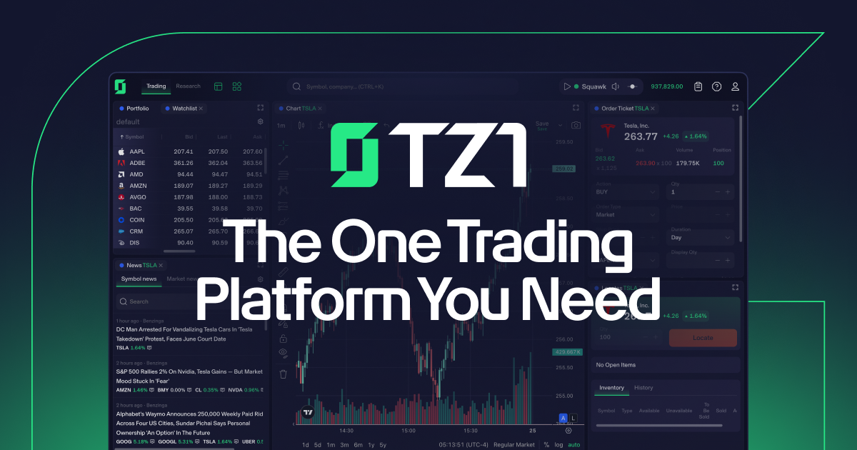 TZ1 | Advanced Trading, Short Selling & Analysis Platform