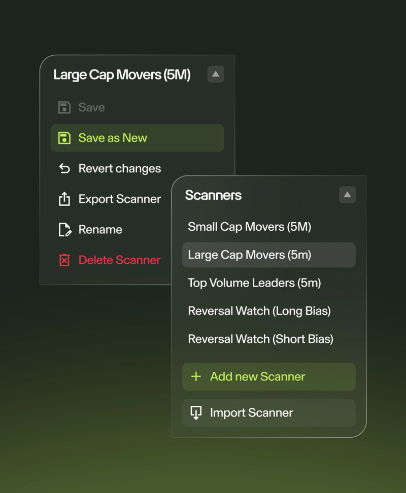 TradeZero ProScanner