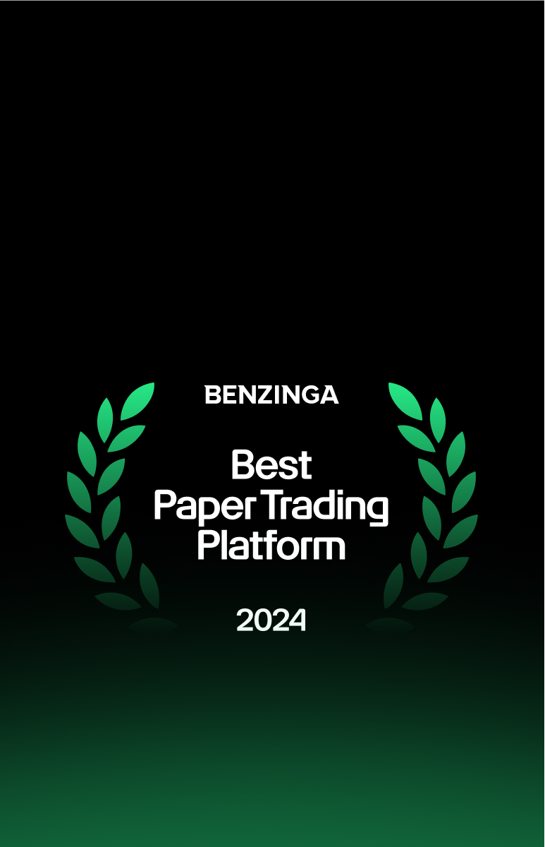 Paper trade risk-free with virtual money and real-time NASDAQ Basic data—all 100% free.