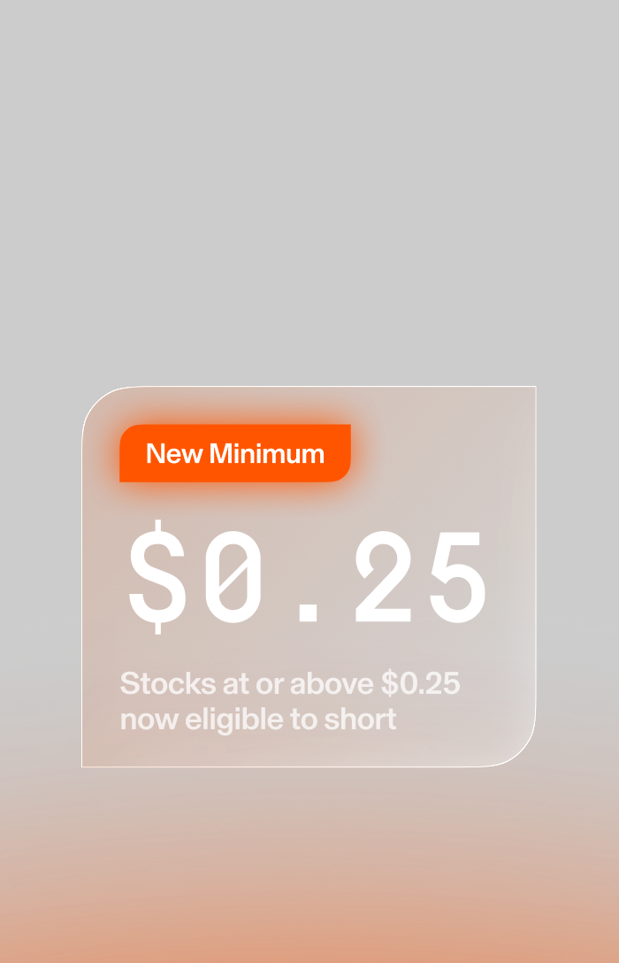 More flexibility when executing short selling strategies on lower-priced securities, now available to all TradeZero America clients.