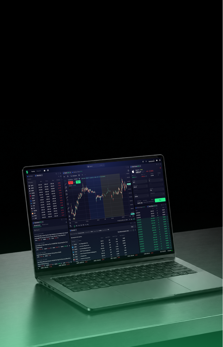 Where power meets simplicity, with fast execution in mind. Build your trading experience with features designed for the active trader.
