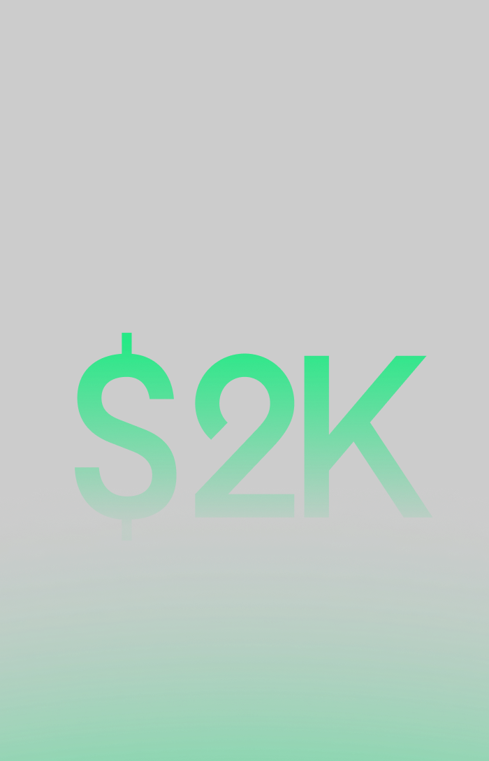 Get up to $2,000 back on your first deposit when you open an account with one of our Welcome Bonus codes.