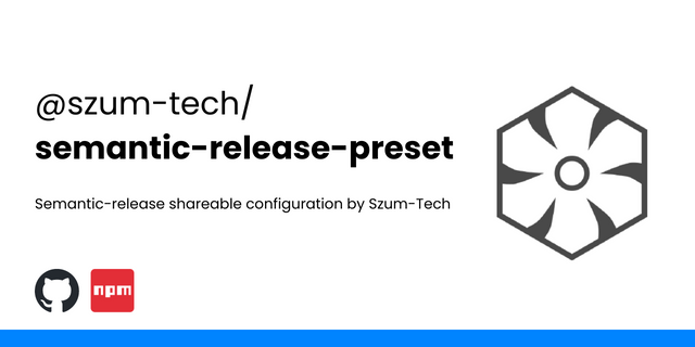 semantic-release-preset Project image