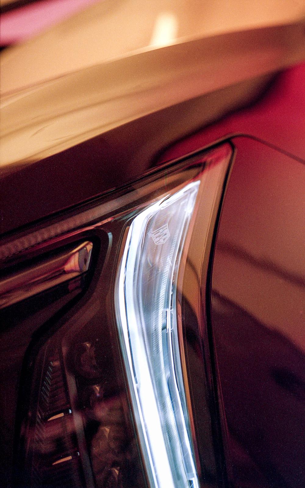 Cadillac Headlight Detail