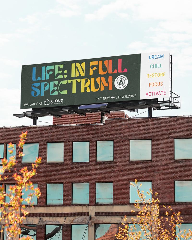 High Minded billboard
