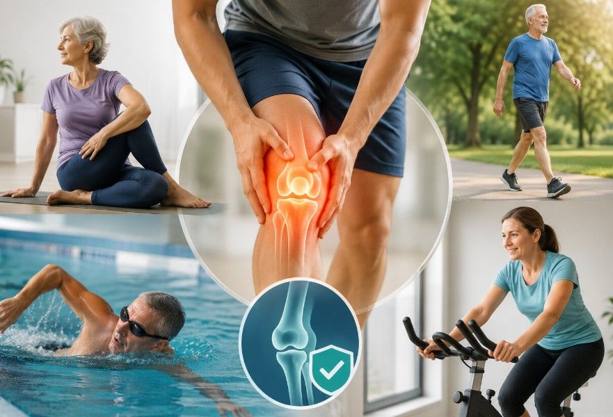 Les personnes souffrant de problèmes articulaires peuvent-elles faire du sport ?