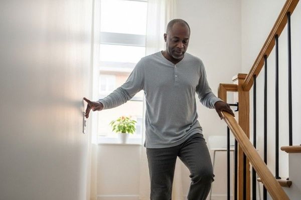 Climbing Stairs After Hip Replacement Climbing Stairs After Hip Replacement