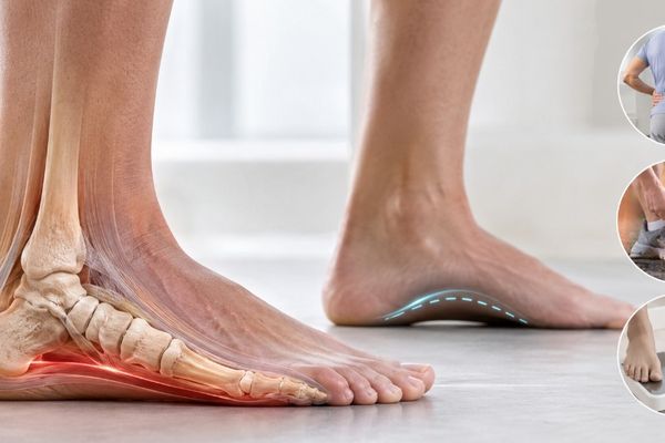 Quelles sont les causes du pied plat acquis chez l'adulte ? Quelles sont les causes du pied plat acquis chez l'adulte ?