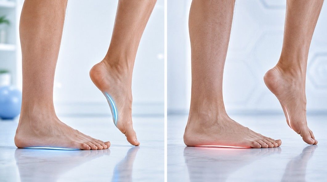 Pied plat souple ou rigide : quelles différences ?