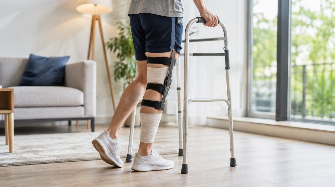 Quand marcher après un allongement des jambes ?