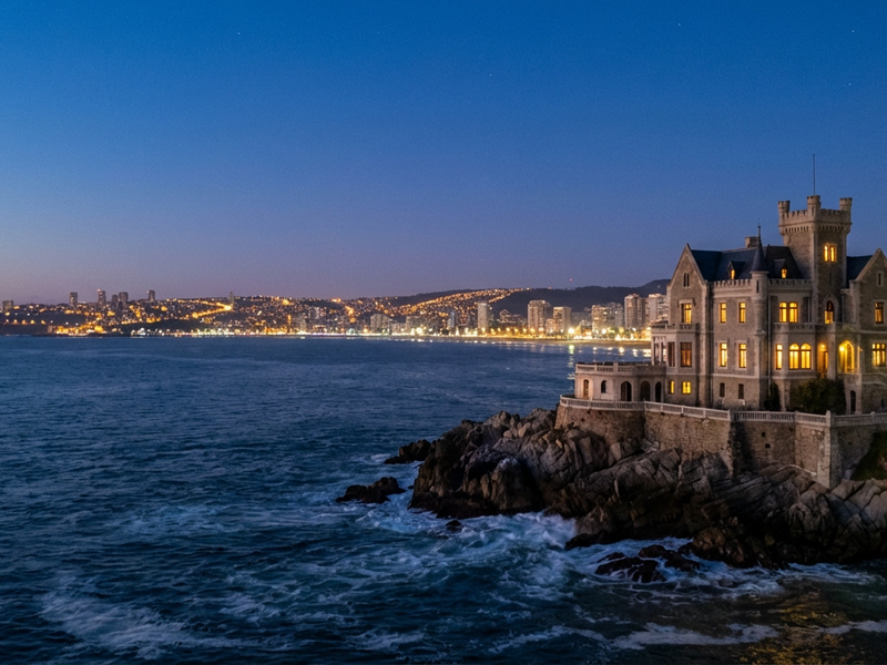 Viña del Mar: Estilo y Vanguardia Frente al Mar.