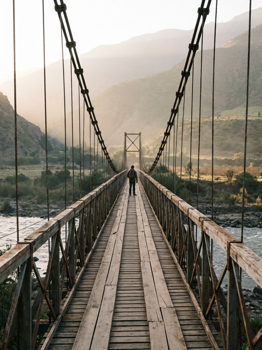 Una Postal Suspendida en el Tiempo.