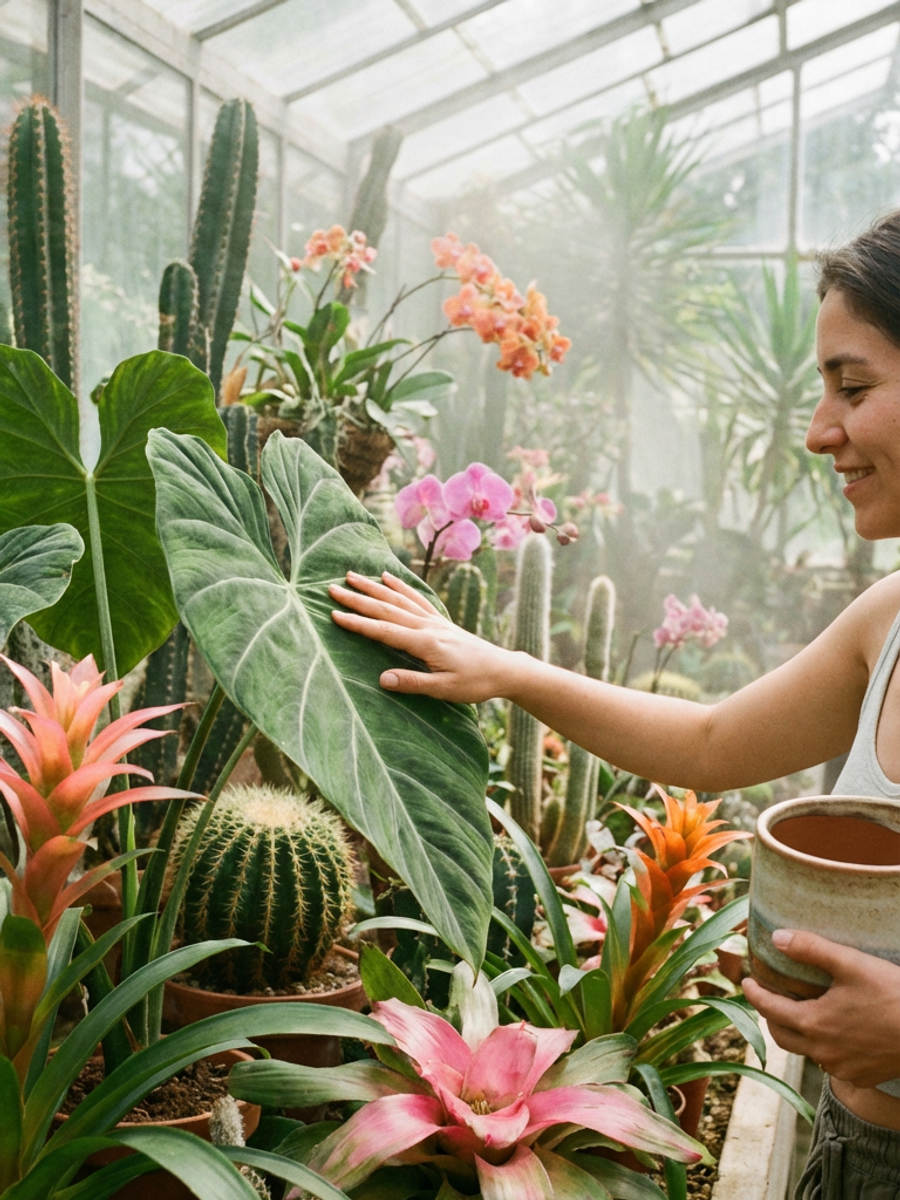 Un Oasis de Flores y Vida.