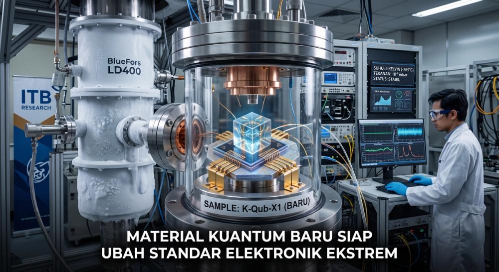 Material Kuantum Baru Siap Ubah Standar Elektronik Ekstrem