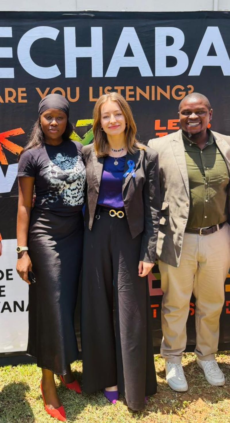 Botswana, Ukraine and Zimbabwe
