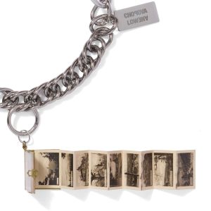 Climax × Chopova Lowena: Vintage Book Charm Necklace